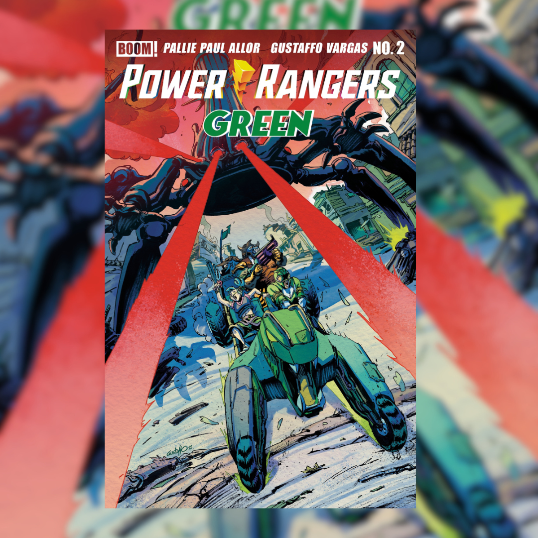 Power Rangers Green #2 B Variant (Dressed, Vargas)