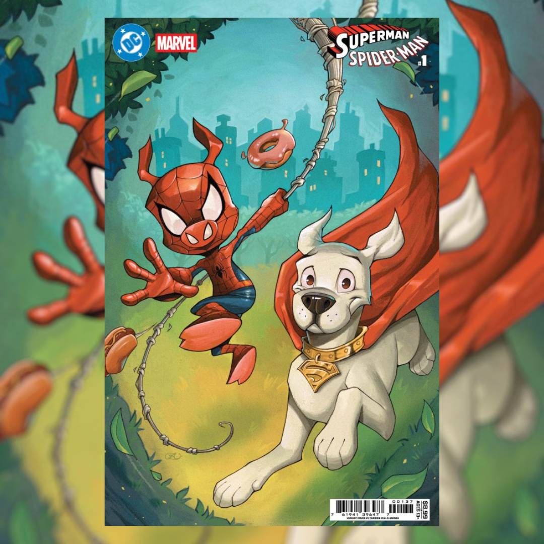 DC / Marvel: Superman / Spider-Man #1 Cover W Chrissie Zullo Uminga Variant