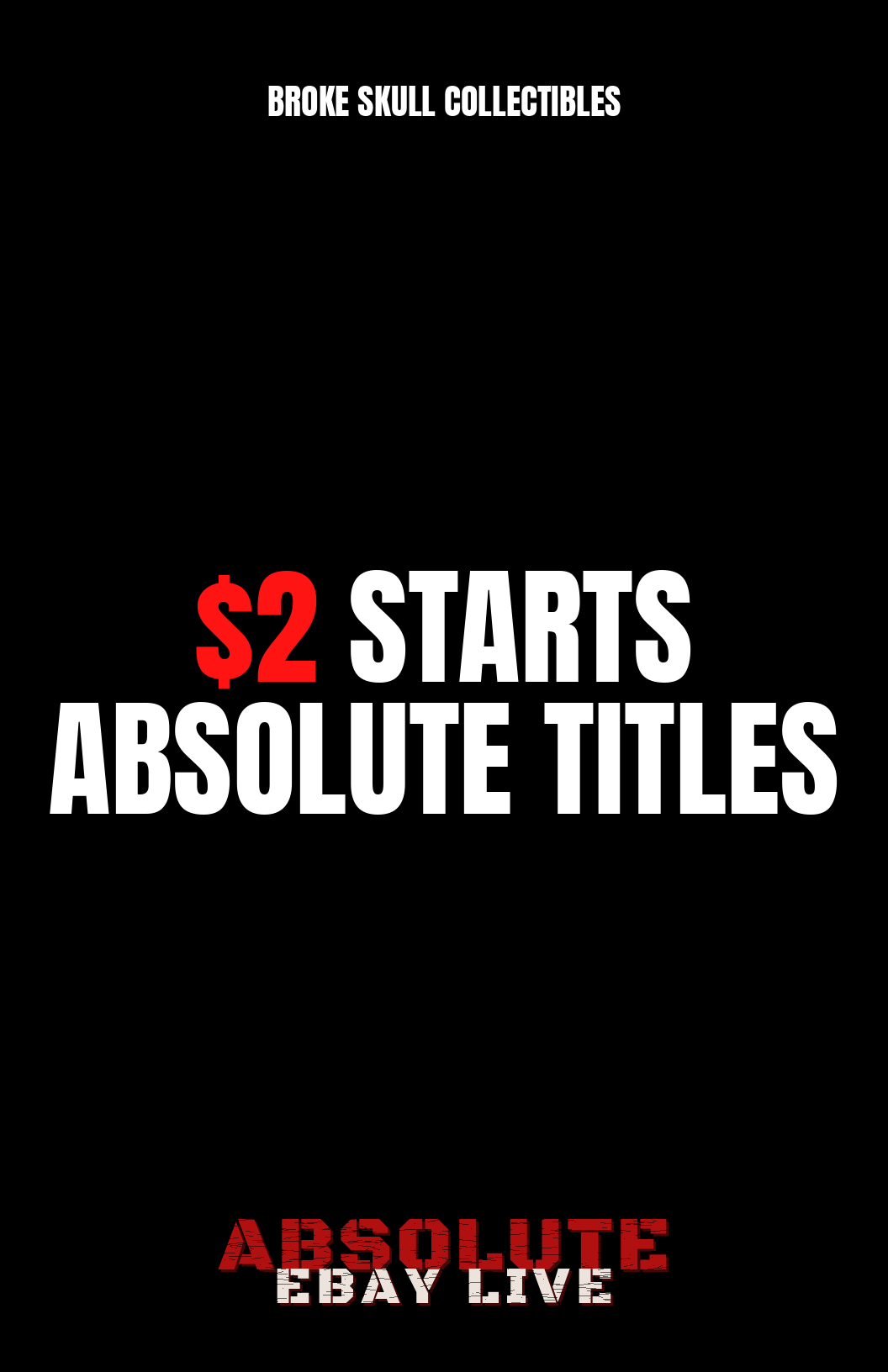 Streaming Daily on Ebay Live
