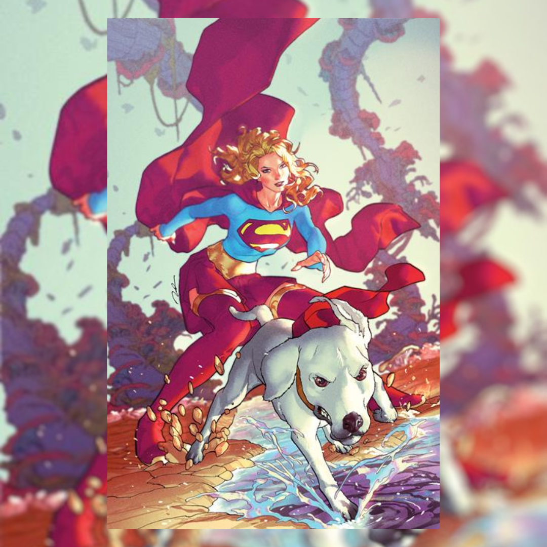 SUPERMAN DAY 2026 - SUPERGIRL WOMAN OF TOMORROW #1 CVR B GERALD PAREL FOIL VAR