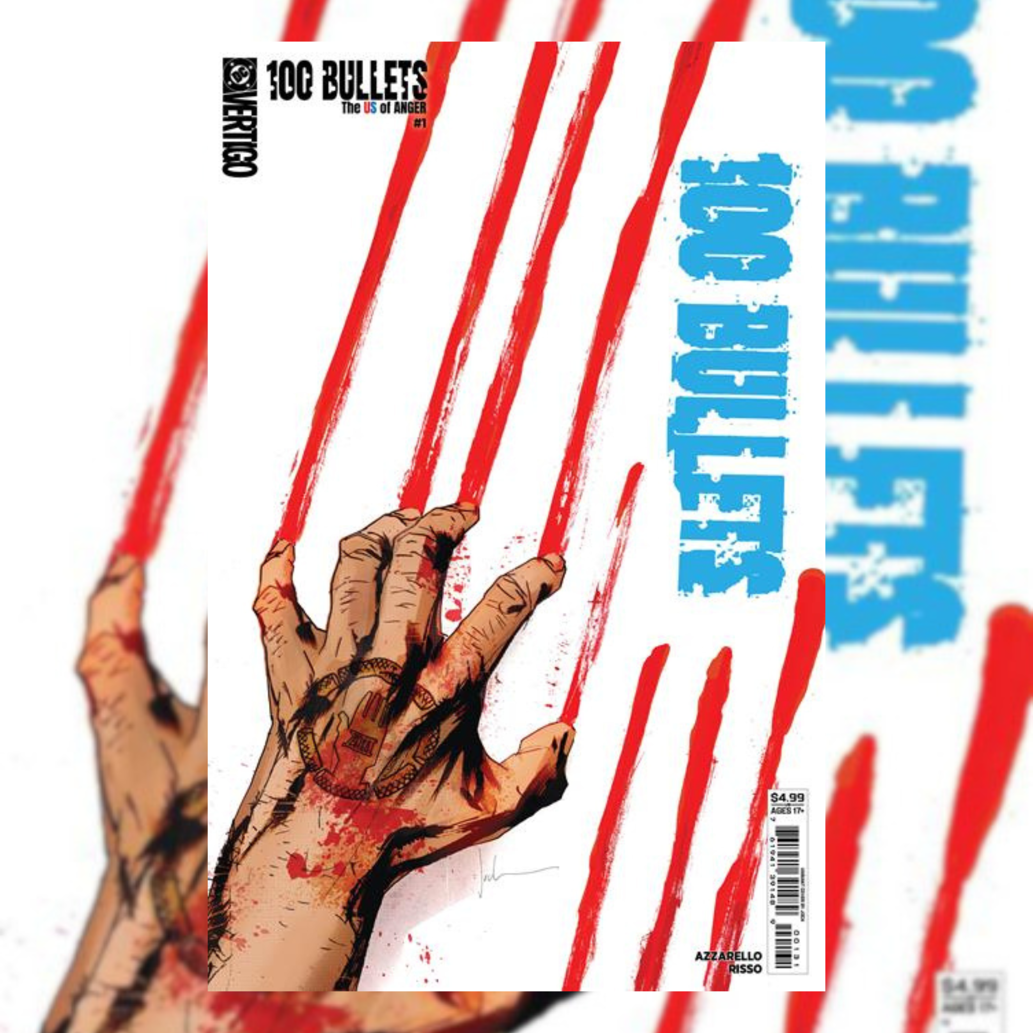 100 BULLETS THE US OF ANGER #1 CVR C JOCK CARD STOCK VAR