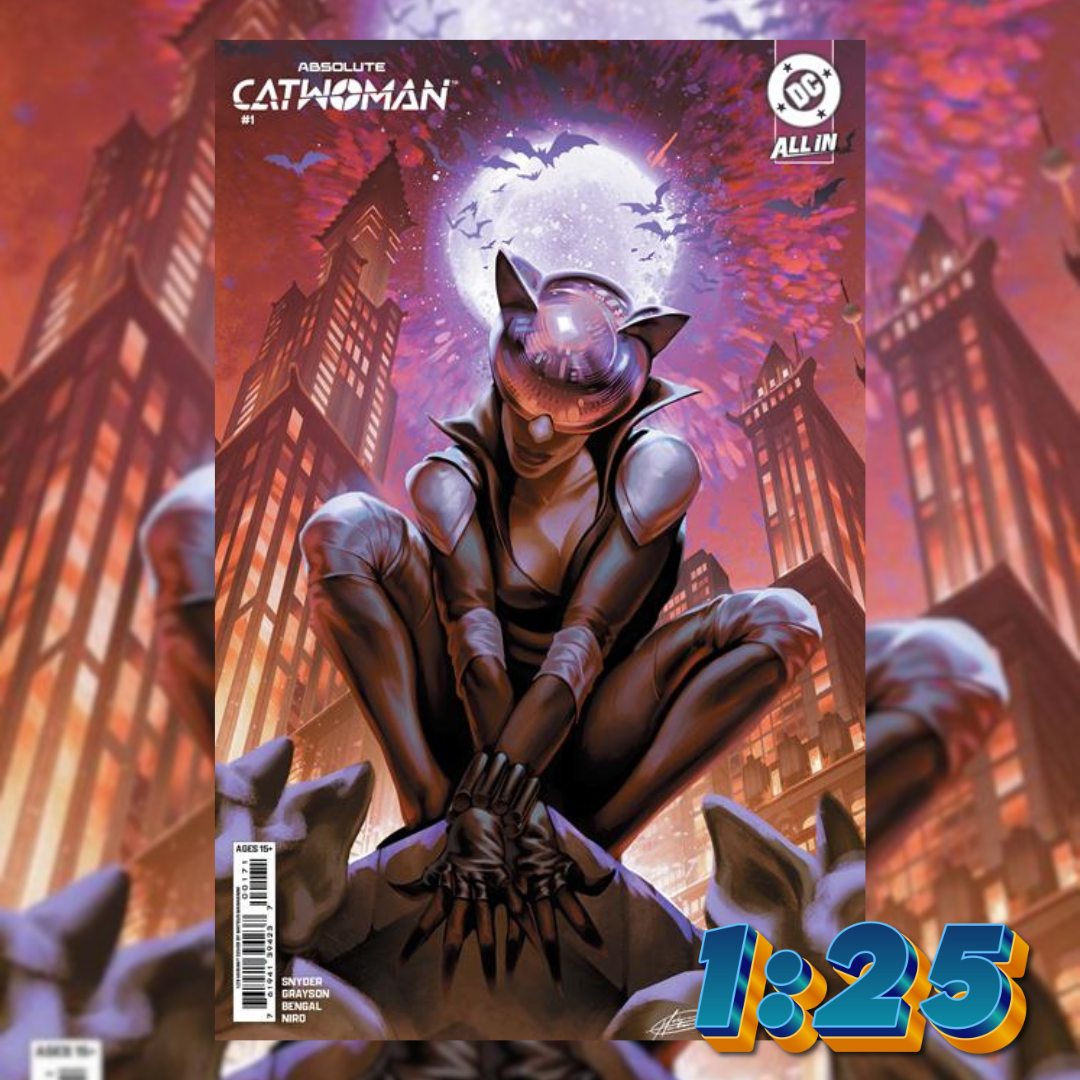 ABSOLUTE CATWOMAN #1 CVR H 1:25 MATEUS MANHANINI CARD STOCK VAR