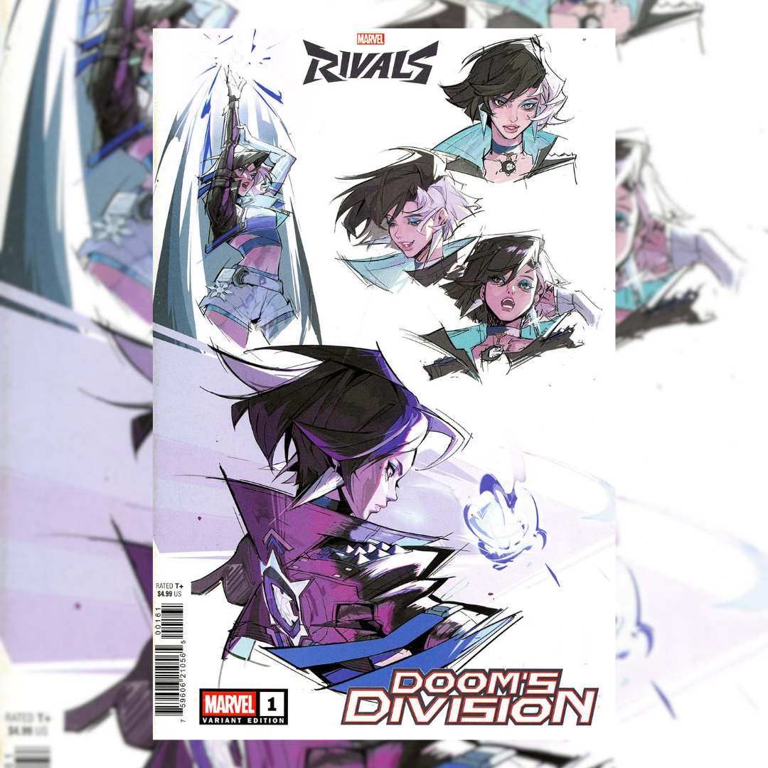 Dooms Division #1
Cover C Variant NETEASE Games Marvel Rivals Cover (One World Under Doom Tie-In)