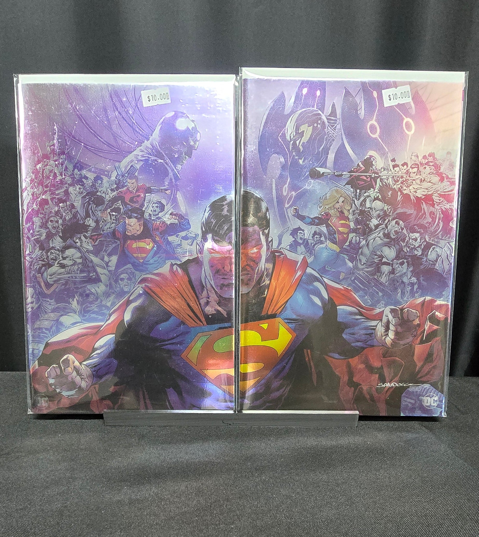 Superman #13/Action Comics #1064 Brainiac Connecting Foil