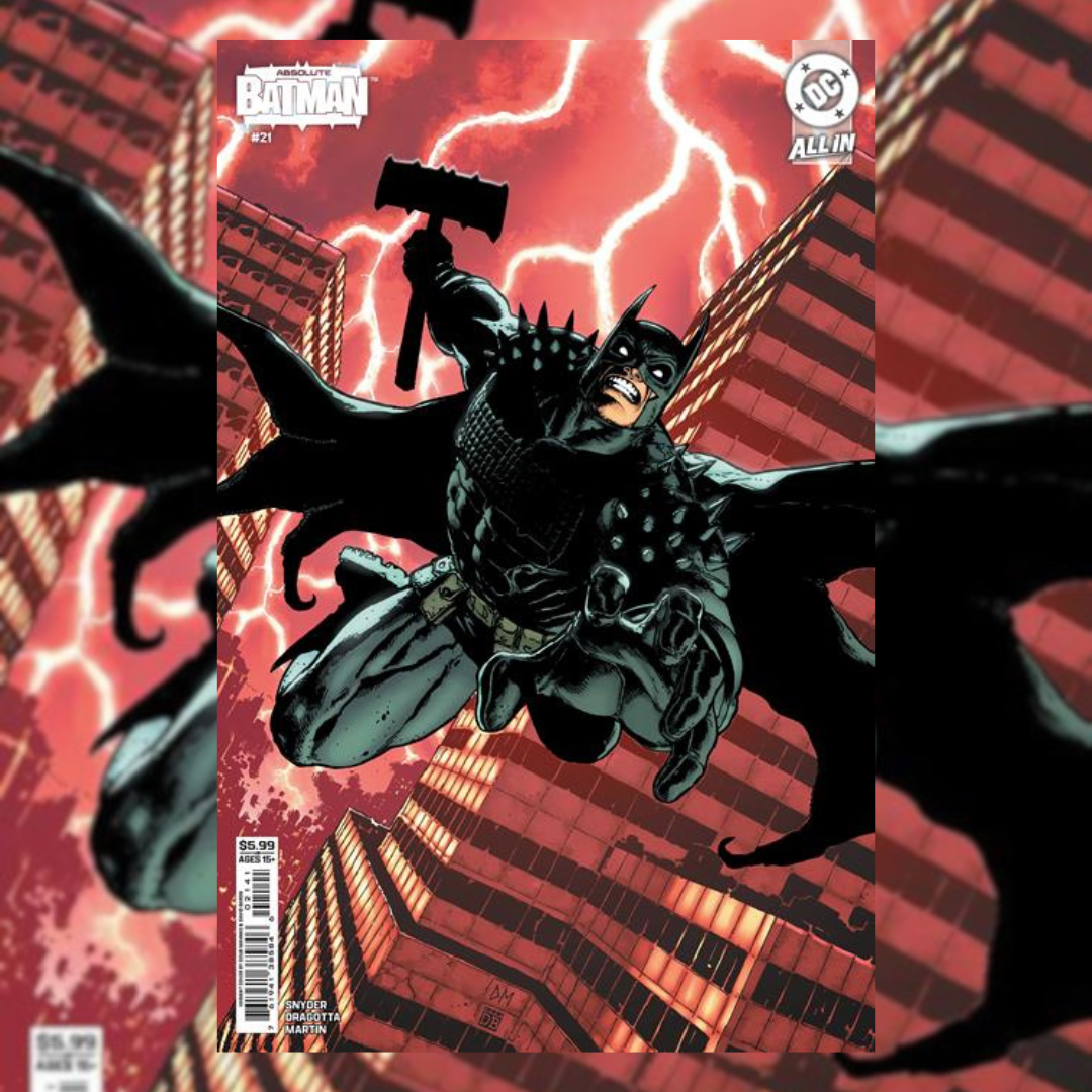 ABSOLUTE BATMAN #21 CVR D DOUG MAHNKE CARD STOCK VAR
