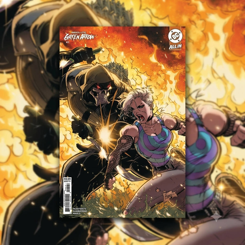 ABSOLUTE GREEN ARROW #2 CVR D KAARE ANDREWS CARD STOCK VAR